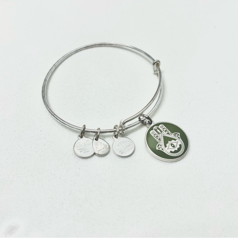 ALEX AND ANI Hand of Fatima Charm Bracelet
